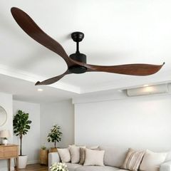 Quạt trần 3 cánh gỗ, thiết kế cổ điển QT-166