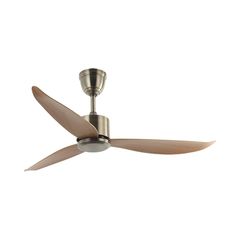 Quạt trần 3 cánh nhựa giả gỗ, thiết kế hiện đại QT-37
