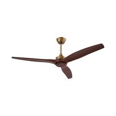 Quạt trần 3 cánh nhựa giả gỗ - Thiết kế hiện đại tối giản QT-32