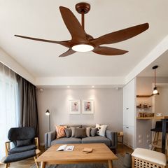 Quạt trần 5 cánh LED hiện đại QT-15