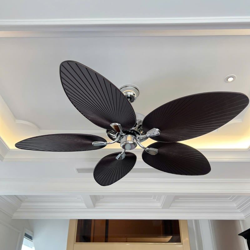 Quạt trần 5 cánh thiết kế hình lá phong cách cổ điển QT-99