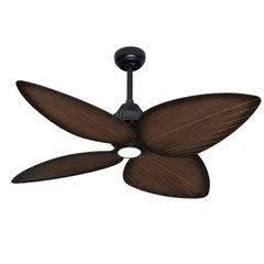 Quạt trần đèn 4 cánh thiết kế hình lá phong cách cổ điển QT-275