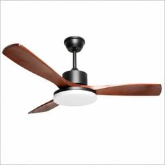 Quạt trần đèn thiết kế 3 cánh gỗ tối giản, hiện đại QT-225