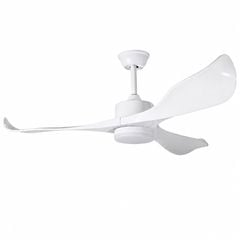 Quạt trần đèn thiết kế 3 cánh nhựa tối giản, hiện đại QT-253