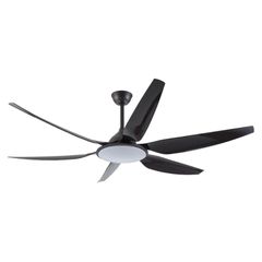 Quạt trần đèn thiết kế cánh lớn, phong cách Bắc Âu QT-43
