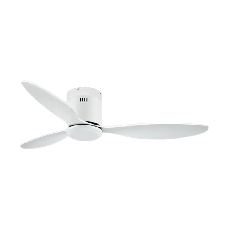 Quạt trần thiết kế 3 cánh màu trắng tối giản, hiện đại QT-105