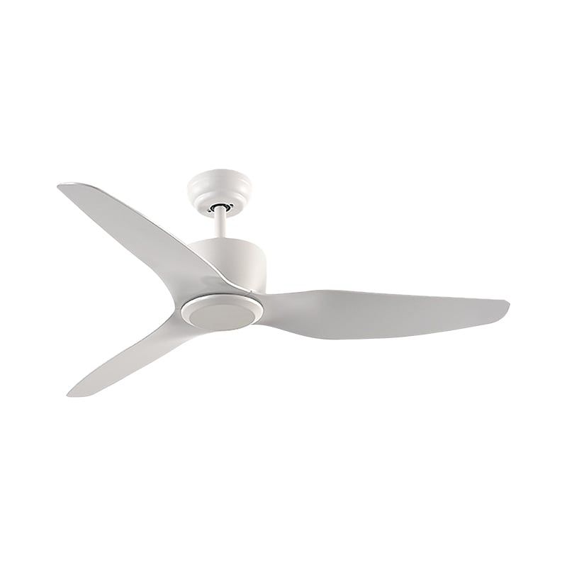 Quạt trần thiết kế 3 cánh màu trắng tối giản, hiện đại QT-109