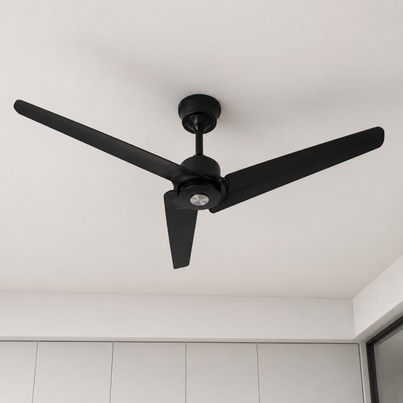 Quạt trần thiết kế 3 cánh nhựa tối giản, hiện đại QT-213