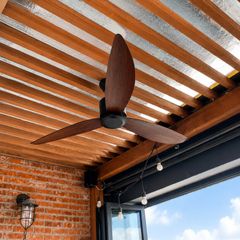 Quạt trần thiết kế 3 cánh nhựa tối giản, hiện đại QT-270