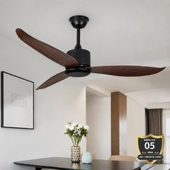Quạt trần thiết kế 3 cánh nhựa tối giản, hiện đại QT-270