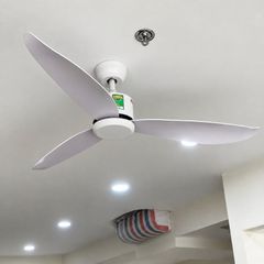 Quạt trần thiết kế 3 cánh nhựa tối giản, hiện đại QT-271