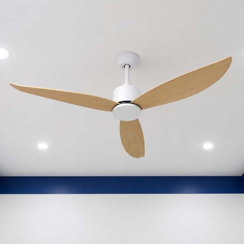 Quạt trần thiết kế 3 cánh nhựa tối giản, hiện đại QT-272