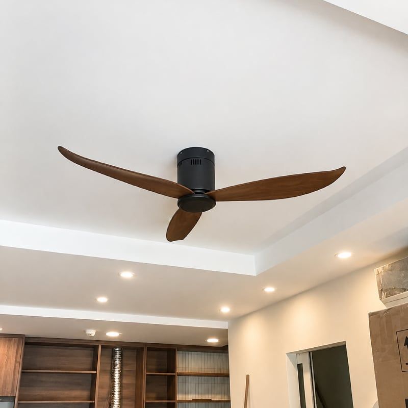 Quạt trần thiết kế 3 cánh nhựa tối giản, hiện đại QT-288