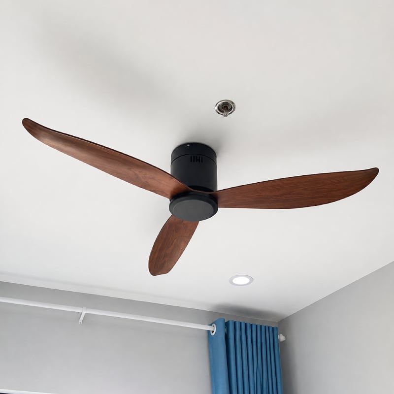 Quạt trần thiết kế 3 cánh nhựa tối giản, hiện đại QT-288