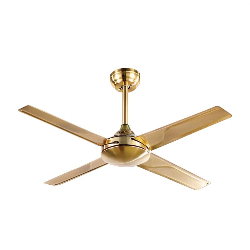 Quạt trần thiết kế 4 cánh sắt tối giản, hiện đại QT-54