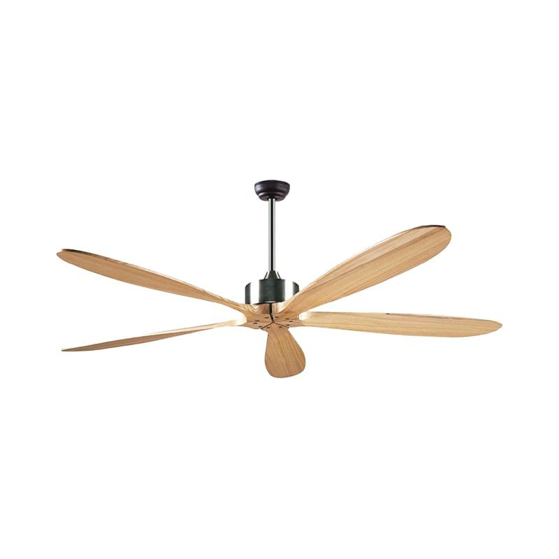 Quạt trần thiết kế 5 cánh gỗ tối giản, hiện đại QT-113