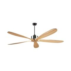 Quạt trần thiết kế 5 cánh gỗ tối giản, hiện đại QT-113