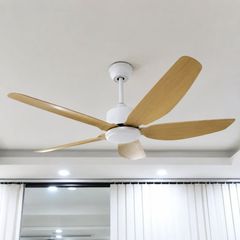 Quạt trần thiết kế 5 cánh nhựa tối giản, hiện đại QT-269