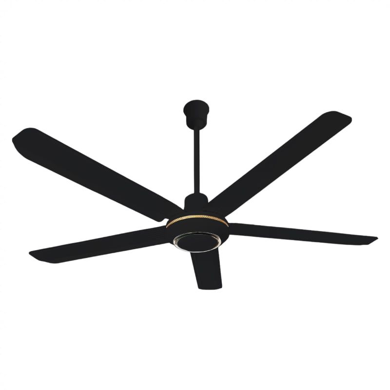 Quạt trần thiết kế 5 cánh sắt, phong cách hiện đại QT-55