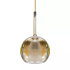 Đèn thả Decor - Thiết kế hiện đại thủy tinh màu trà TDC-2287