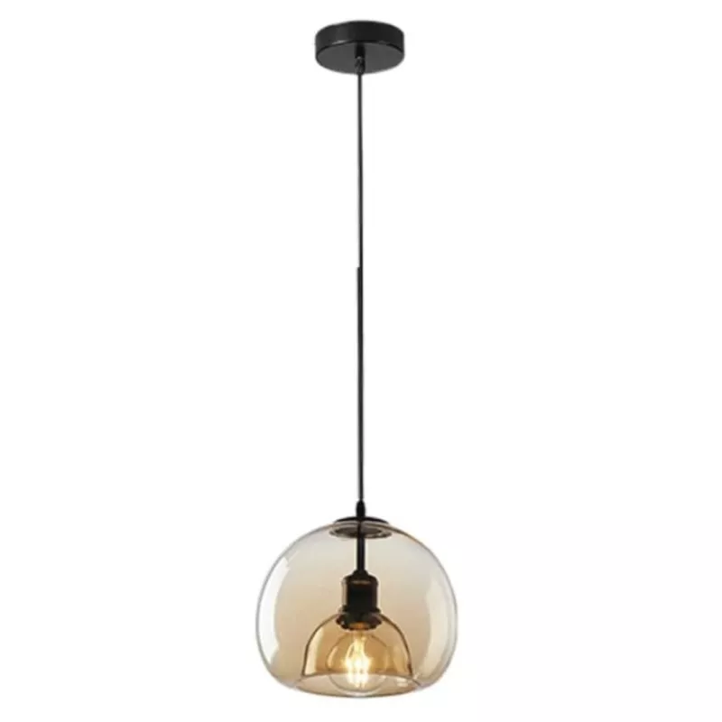Đèn thả Decor - Thủy tinh màu trà TDC-2286