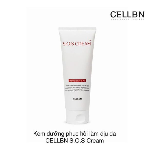 Kem dưỡng phục hồi làm dịu da CELLBN S.O.S Cream 150ml