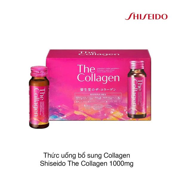 Thức uống bổ sung Collagen Shiseido The Collagen 1000mg (50ml x 10 chai)