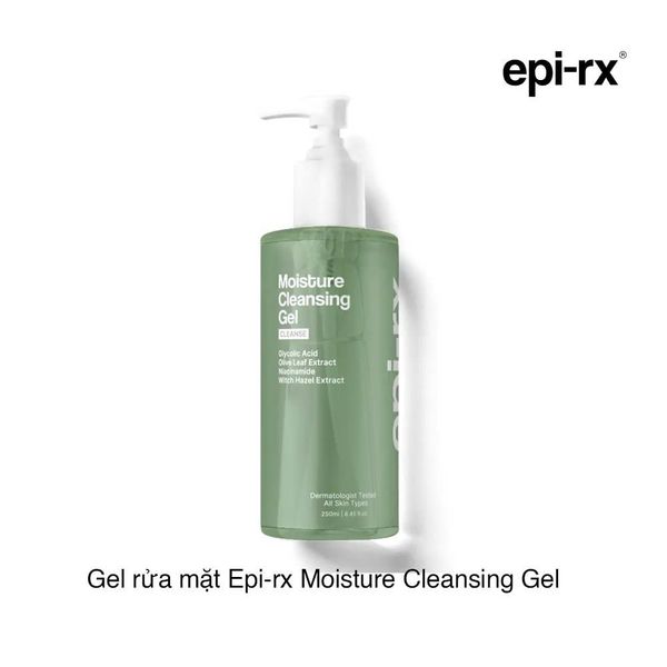 Gel rửa mặt Epi-rx Moisture Cleansing Gel 250ml