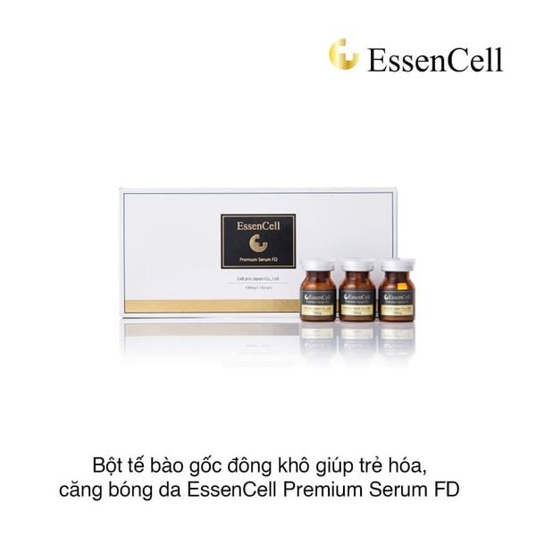 Bột tế bào gốc đông khô giúp trẻ hóa, căng bóng da EssenCell Premium Serum FD