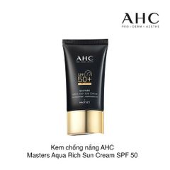 Kem chống nắng AHC Masters Aqua Rich Sun Cream SPF 50 30ml