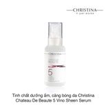 Tinh chất dưỡng ẩm, căng bóng da Christina Chateau De Beaute 5 Vino Sheen Serum 100ml