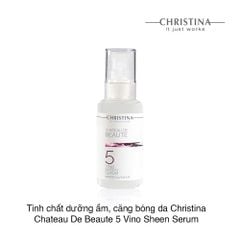 Tinh chất dưỡng ẩm, căng bóng da Christina Chateau De Beaute 5 Vino Sheen Serum 100ml