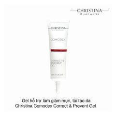 Gel hỗ trợ làm giảm mụn, tái tạo da Christina Comodex Correct & Prevent Gel 30ml