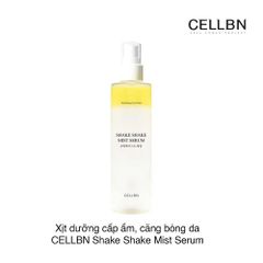 Xịt dưỡng cấp ẩm, căng bóng da CELLBN Shake Shake Mist Serum 155ml