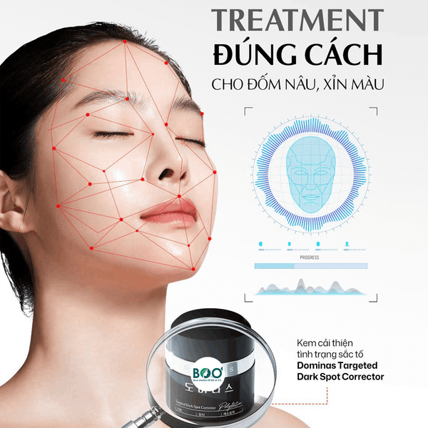 Kem dưỡng trắng da, mờ thâm nám, tàn nhang DOMINAS Targeted Dark Spot Corrector Season 5