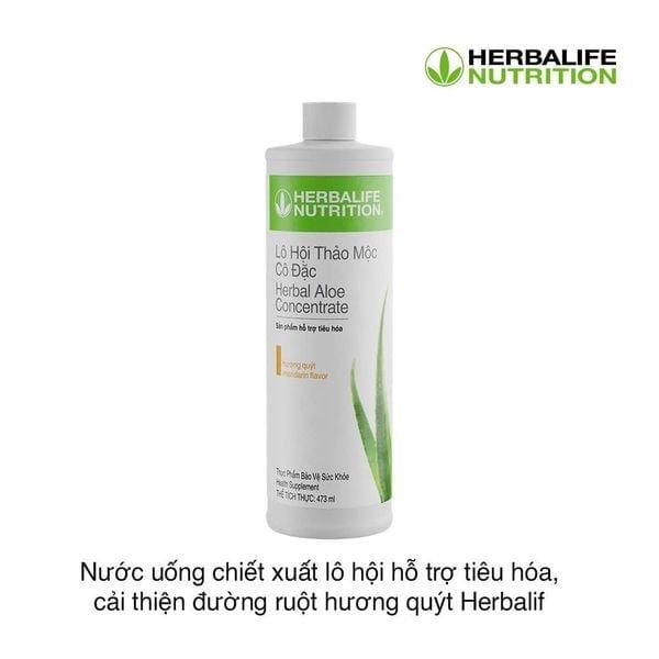 Nước uống chiết xuất lô hội hỗ trợ tiêu hóa Herbalife Nutrition Herbal Aloe Concentrate 473ml