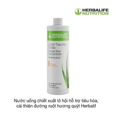 Nước uống chiết xuất lô hội hỗ trợ tiêu hóa Herbalife Nutrition Herbal Aloe Concentrate 473ml