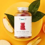 Kẹo dẻo giấm táo hỗ trợ giảm cân Unichi Teddy Lab Apple Cider Vinegar Gummy (60 viên)