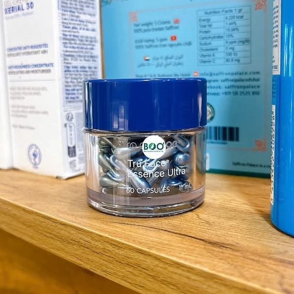 Viên tinh chất giúp tăng cường độ săn chắc cho da Nu Skin ageLOC Tru Face Essence Ultra (11ml x 60 viên)