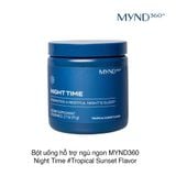 Bột uống hỗ trợ ngủ ngon MYND360 Night Time #Tropical Sunset Flavor 77g