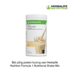 Bột uống protein hương vani Herbalife Nutrition Formula 1 Nutritional Shake Mix 550g