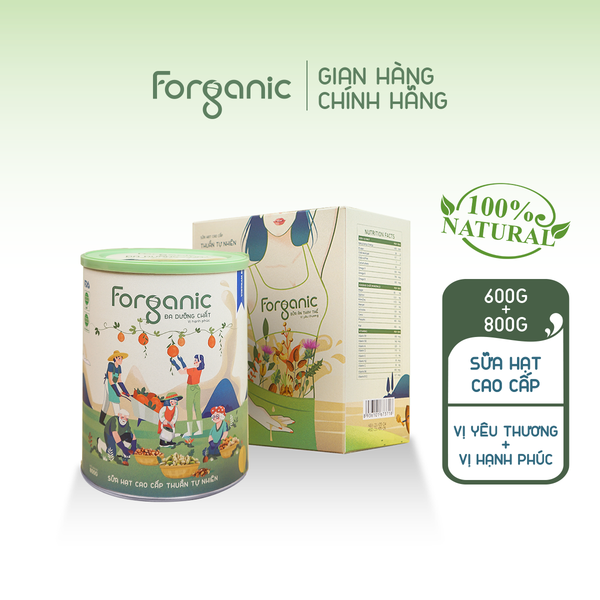 Bột sữa hạt cao cấp đa dưỡng chất Forganic