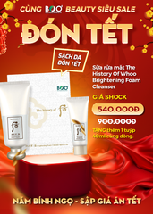 DEAL SOCK Sữa Rửa Mặt The History Of Whoo Brightening Foam Cleanser