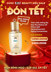 DEAL SOCK Tinh Chất Chống Lão Hóa The History Of Whoo Self-Generating Anti-Aging Concentrate