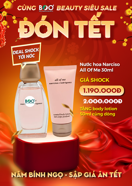 DEAL SOCK Nước Hoa Narciso All Of Me 30ml