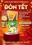 COMBO 3 Tháng | Viên Uống Chuyển Hóa Mỡ, Hỗ Trợ Giảm Cân Yangmiwa Miwa Slim
