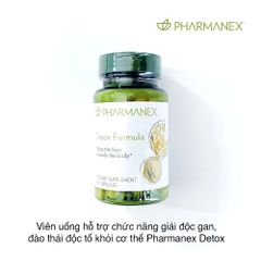 Viên uống hỗ trợ chức năng giải độc gan, đào thải độc tố khỏi cơ thể Pharmanex Detox Formula (60 viên)