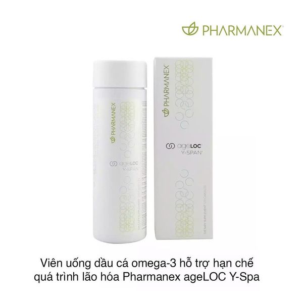 Viên uống dầu cá omega-3 hỗ trợ hạn chế quá trình lão hóa Pharmanex ageLOC Y-Span (120 viên)