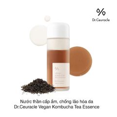 Nước thần cấp ẩm, chống lão hóa da Dr.Ceuracle Vegan Kombucha Tea Essence 150ml