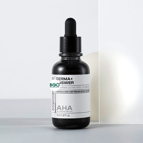 Tinh chất tẩy tế bào chết, thu nhỏ lỗ chân lông CNP Laboratory Derma Answer Anti-Pore Active Peel 5:1 Ampule AHA 50ml